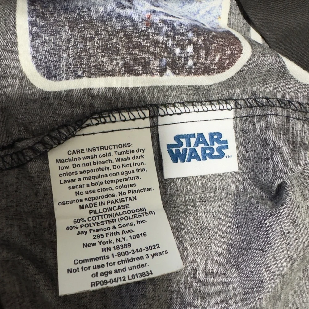 Star Wars Graphic Pillowcase